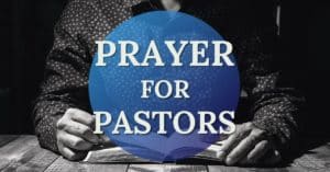 prayer for pastors