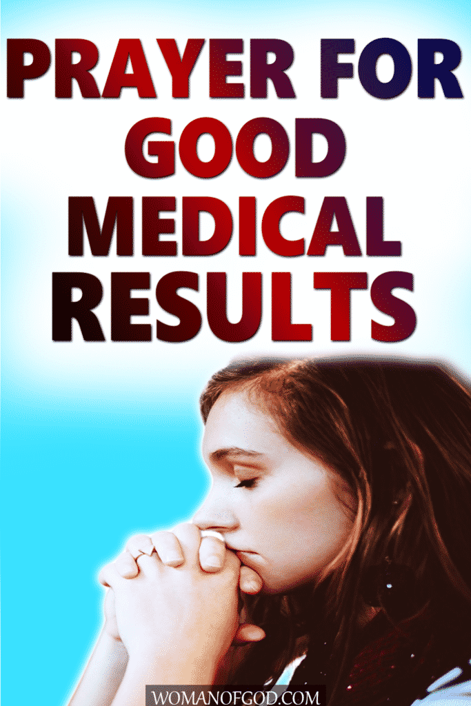 prayer for good medical results pin