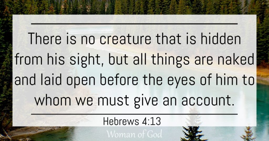 Hebrews 4:13 Bible Verse