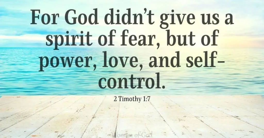 bible verse 2 Timothy 1:7