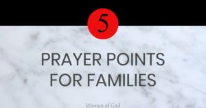 prayer points for families