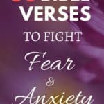 50 bible verses to fight fear and anxiety pin