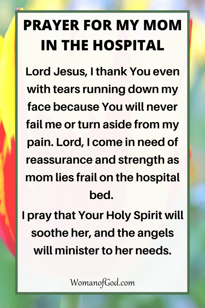 Prayer For My Mom In The Hospital