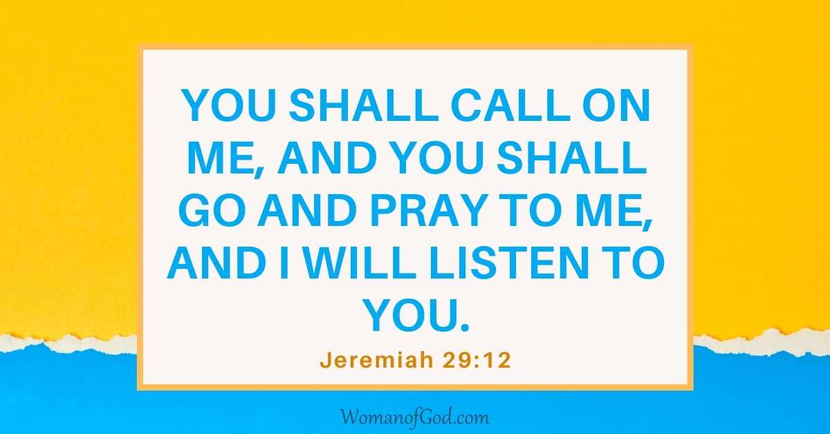 Bible Verse of the Day Jeremiah 29:12