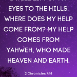 Verse of the Day 2 Chronicles 7:14
