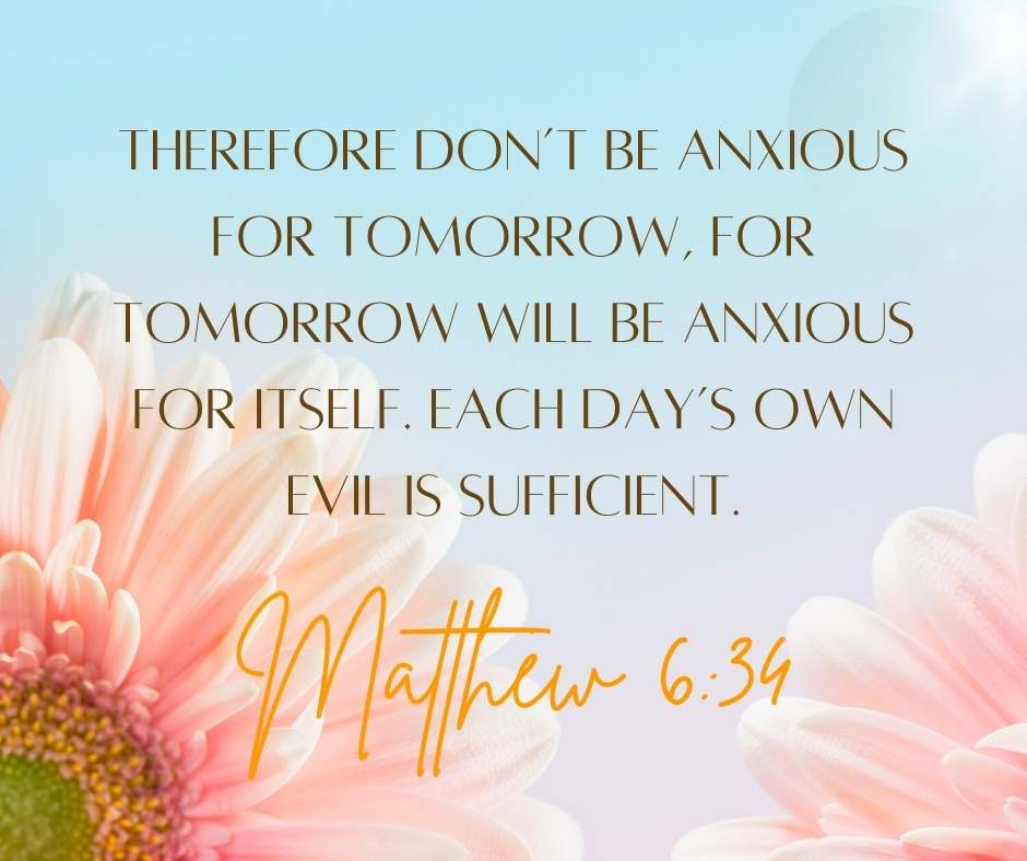 Matthew 6:34 Bible Verse