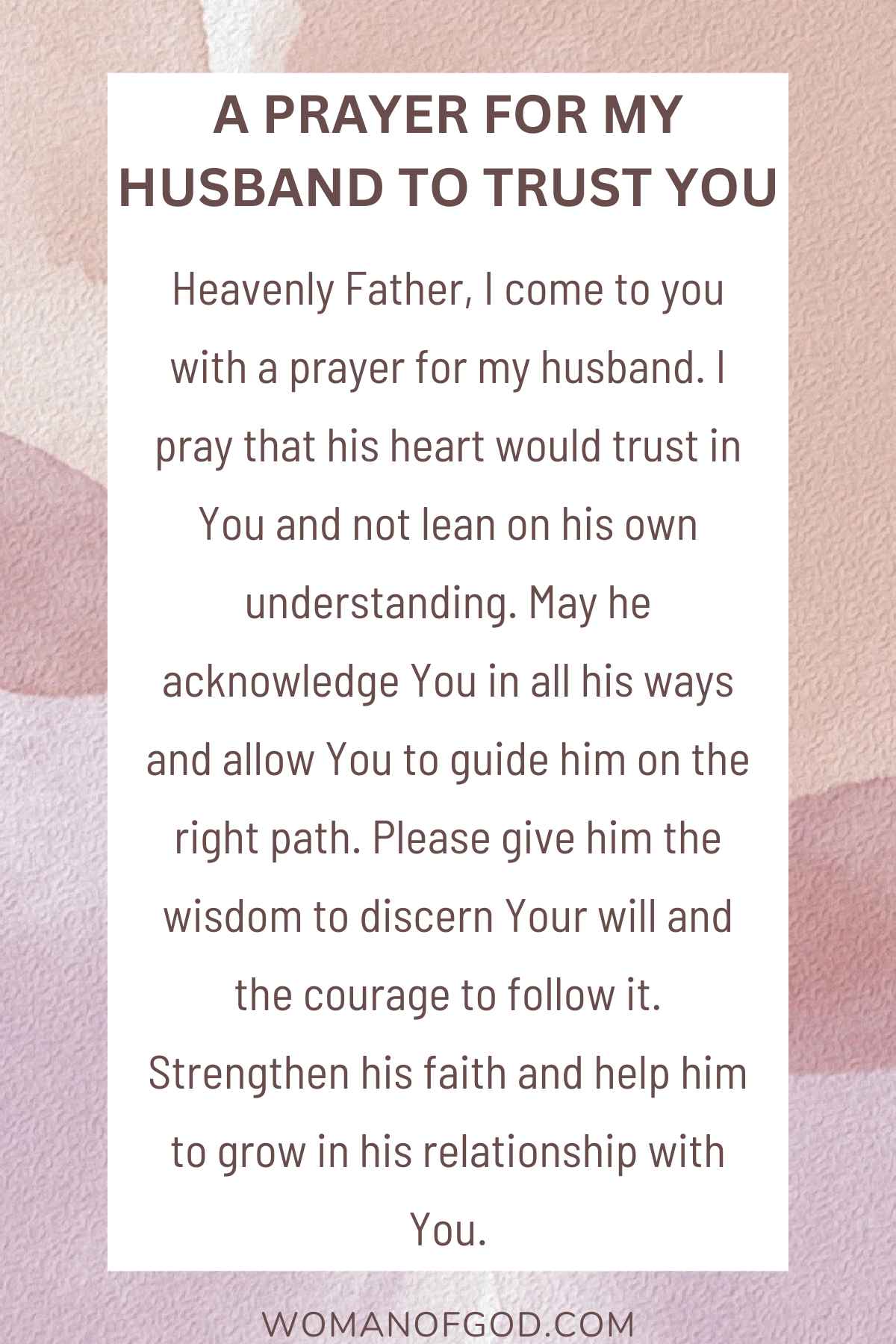 Prayers For My Husband - Powerful Prayers For Wives To Pray